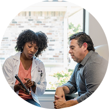 support for enrolled patient